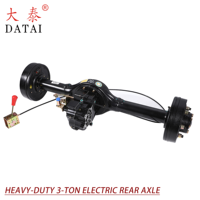 DATAI 72V 10000W PMSM six phases, IP67, essieu arrière de 3 tonnes, tricycles et quads à charge lourde