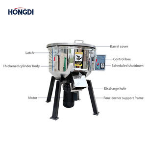 High Efficiency Automatic Stainless Steel Screw Industrial <b>Color</b> Mixing Machine AC Motor for Plastic <b>Powder</b> Granule Processing - Product Image 3