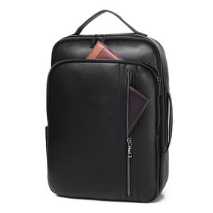 <span class=keywords><strong>Zaino</strong></span> da Uomo in Vera <span class=keywords><strong>Pelle</strong></span> Nuovo Design 2026, <span class=keywords><strong>Zaino</strong></span> per Laptop da Esterno <span class=keywords><strong>di</strong></span> Alta Qualità, Semplice e Lussuoso - Product Image 4