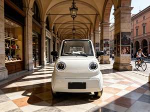 Yunlong <span class=keywords><strong>Q5</strong></span> Mini Auto Eléctrico de Baja Velocidad, Vehículo Eléctrico Homologado EEC L6e para Pasajeros Sin Licencia de Conducir - Product Image 3