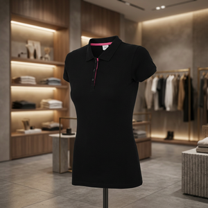 เสื้อยืดแขนสั้นคอปกสำหรับผู้หญิง แบรนด์ ASAP Apparels สไตล์ลำลอง พิมพ์ลายตามสั่ง ผ้าฝ้าย ขายส่ง เสื้อยืดผู้หญิง - Product Image 6