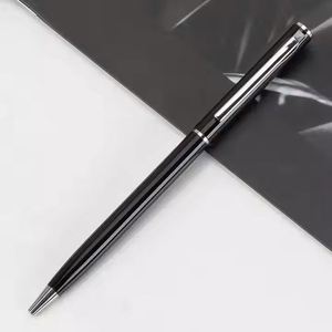 2025 New Hot Sale Business Metal Slim Quality Giveaway <b>Gifts</b> Office Advertising Ballpoint <b>Pen</b> Customize Logo - Product Image 2