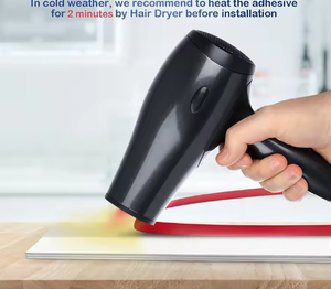 Sotto la porta tappo tappo fondo in gomma striscia di tenuta in Silicone tiraggio porta tappo per ridurre il rumore e prevenire gli insetti - Product Image 5