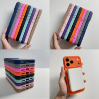 Accessoires de téléphone magnétiques mats en TPU et PC tendance pour iPhone 17 Pro Max, protection intégrale, coque de téléphone antichoc pour iPhone 17 16 15
