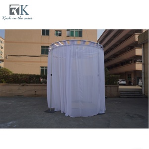 Kit de Soporte Telescópico para Telón de Fondo de Alta Calidad con Tubos de Aluminio y Cortinas para Bodas y Eventos - Product Image 2