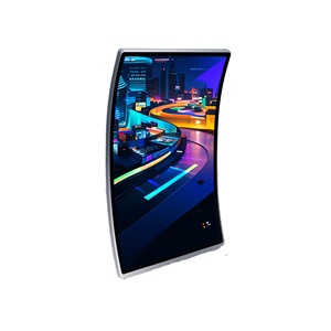 Thiết kế mới C/J/S loại cong screengaming màn hình USB nối tiếp cảm ứng 43 inch màn hình LCD với thanh ánh sáng - Product Image 6