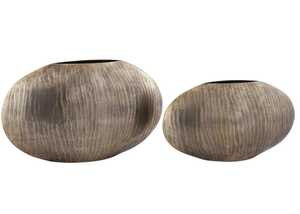 Juego de macetas de primera calidad con diseño clásico de forma ovalada para decoración de interiores, juego de macetas a la venta - Product Image 2