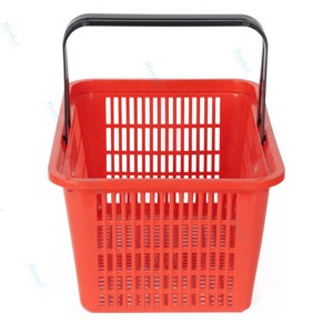 Carrito de Compras de Plástico de 20 L, Colorido, Personalizado, con Asas, para Supermercado, Venta al Por Mayor de Fábrica - Product Image 2