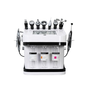Meilleure machine de microdermabrasion à jet d'oxygène, appareil de beauté de spa LED de bureau, étanche, pour un nettoyage en profondeur et des soins exfoliants - Product Image 1
