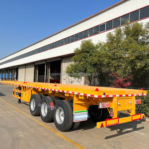 BAIPING Top-Rated 2 3 4 assi acciaio semirimorchio pianali ad alta capacità di trasporto soluzioni per la vendita - Product Image 4