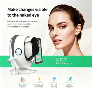 Mini analizador de piel facial portátil con pantalla táctil para tiendas de belleza y pruebas personales de cuidado de la piel. - Product Image 5