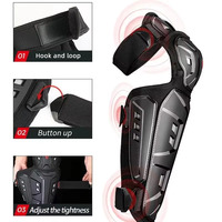 Meilleures ventes : Équipement de protection professionnel, genouillères rigides pour moto, Rodilleras Para Moto, genouillères de motocross