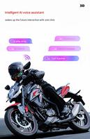 Nouveaux écouteurs sans fil pour casque, étanches, avec lumières colorées, pour moto, avec fonction intercomunicador