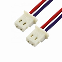 Konektor Adaptor JFS 50375023 2 Pin Inti Tembaga Isolasi Nylon/PVC Tahan Tegangan 600V untuk Aplikasi Elektronik Perakitan Kabel