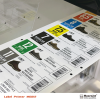 2025 plus récent Double vitesse rouleaux étiquette imprimante numérique Base d'eau Machine à jet d'encre pour petite entreprise ruban métal PVC papier couché