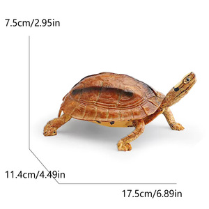 Modèles <span class=keywords><strong>de</strong></span> simulation d'animaux sauvages transfrontaliers en PVC : Élan, Loup brun, Ovipè<span class=keywords><strong>de</strong></span>, Tortue dorée, Albatros, Modèle <span class=keywords><strong>de</strong></span> maternité - Product Image 2