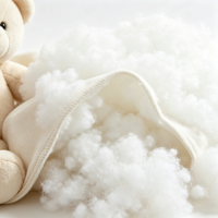 Rembourrage pour jouets en coton PP, fibres de polyester siliconées, fibres creuses conjuguées 15D, matériau de rembourrage de haute qualité recyclable pour