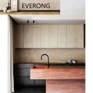 Îlot de cuisine moderne en travertin rouge naturel pour les dîners, les hôtels, les salles, les fermes et l'utilisation en extérieur - Product Image 5
