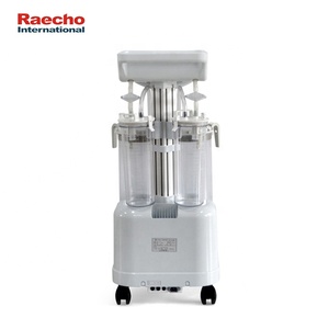 Surgical Electric Suction Apparatus Medical Suction Machine CE Approval Manual Price Plastic Metal Machine Suctioning Device - Product Image 3