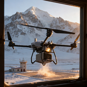 Drone WL50D multi-mission capable de transporter des conteneurs avec une vitesse maximale de 16 m/s, opérations de largage et de levage - Product Image 3