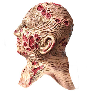 Máscara de <span class=keywords><strong>Freddy</strong></span> <span class=keywords><strong>Krueger</strong></span> Original de Fábrica, Máscara de Látex de Pesadilla, Disfraz de <span class=keywords><strong>Freddy</strong></span> de <span class=keywords><strong>Película</strong></span> de Terror, Cosplay, Máscaras de Halloween - Product Image 3