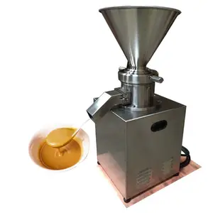 80kg/h stainless steel grinder tahini making machine/ peanut butter making machine/electric coffee grinder