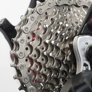 Lebiking – chaîne de vélo de montagne 6/7/8/9/10/11 vitesses, chaîne de remplacement en acier inoxydable pour vélo