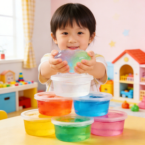 Brinquedo Educativo de Slime em Forma de Cubo, Brinquedos de Slime Populares para Crianças - Product Image 5
