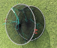 Usine vente entière pièges à crabe pieuvre piège cages à poissons d'aquaculture cages de pisciculture 120cm filet de piège