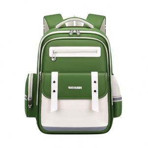Fashionable Nylon Ultra-Lightweight Waterproof School <b>Backpack</b> Spine Protection Cloud Design for Boys Girls Grades 1-3-6 Primary - Product Image 1