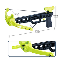 Vente en gros usine : Ensemble de jouets de tir à l'arc en plastique pour enfants, mini arbalètes et flèches, pour jeux de sport de plein air et tir à l'arc de type Archery Tag