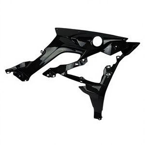 MCCAR per S1000RR/S1000R Pannelli Laterali Moto in Fibra di Carbonio Nero Lucido, Carene Durevoli per Retrofit e Upgrade - Product Image 1