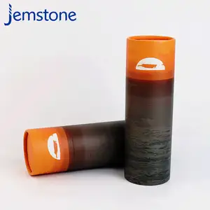 Urna de cinzas para cães e gatos, tubo de papel biodegradável com logotipo personalizado, embalagem estampada para impressão