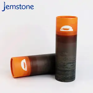 Tube de diffusion de papier biodégradable avec logo personnalisé urne de cendres en gros pour chiens et chats emballage d'impression estampillé