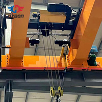 Pont roulant à double poutre de 50 tonnes pour l'industrie sidérurgique, pont roulant personnalisé avec cabine de commande