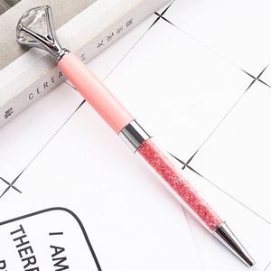 Promo Big Top Diamond Ball <b>Pen</b> with Engraved Logo <b>Multi</b> <b>Color</b> Diamond Crystal for Wedding Gift - Product Image 6