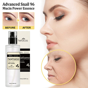 Produits <span class=keywords><strong>de</strong></span> soin <span class=keywords><strong>de</strong></span> la peau coréens en gros, marque privée OEM, hydratants, essence puissante à 96% <span class=keywords><strong>de</strong></span> mucine d'escargot, sérum d'escargot pour le visage - Product Image 2