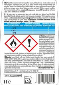 Concentrado Anti-escarcha y Clear View Citrus de 1 Litro, Líquido para Parabrisas de Automóvil para Climas Más Cálidos - Product Image 6