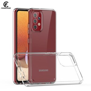 สำหรับซัมซุง A04 <span class=keywords><strong>A04S</strong></span> <span class=keywords><strong>ราคา</strong></span>โรงงาน1.5มิลลิเมตรอะคริลิโปร่งใส + TPU กันกระแทกกรณีโทรศัพท์สูงที่ชัดเจนปกหลัง