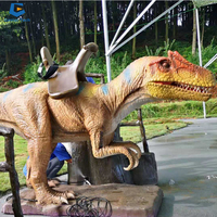 DR14 Personnaliser Dino Park Animatronic Dinosaur Ride pour les enfants