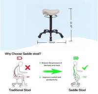 Chaise de bureau ergonomique moderne avec siège ergonomique, pivotante et réglable en hauteur