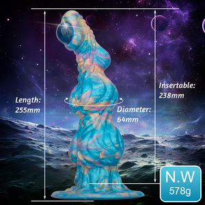 Fantasy monster alien grote hond knoop dildo enorme dieren dildo dikke siliconen anale plug met zuignap seksspeeltjes voor vrouwen mannen homo's - Product Image 6