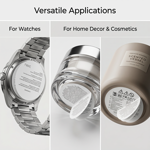 สติกเกอร์ฉลากกลมแบบลอกออกได้หลายชั้นตามสั่ง; ฉลากข้อมูลหลายหน้า - Product Image 3