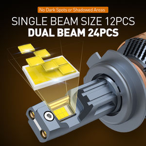 Faro antiniebla automático, gran potencia, 150 300W 50000lm H1 H4 7 7 11 11 H13 9004 9005 9006 9007 - Product Image 2