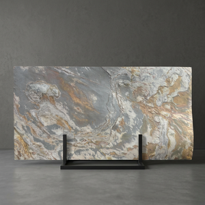 Revêtement mural souple en pierre d'ardoise blanche S. White, finition naturelle légère, pour décoration intérieure et extérieure. - Product Image 3