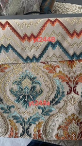 Tissu de canapé en velours luxueux brodé - Matériel de rembourrage haut de gamme - Product Image 5