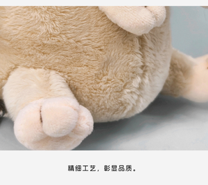 Peluche <span class=keywords><strong>Riccio</strong></span> Seduto Personalizzabile OEM con Logo a Colori, Ordine all'Ingrosso, Vendita Diretta dalla Fabbrica, MOQ Basso, Consegna Rapida - Product Image 3