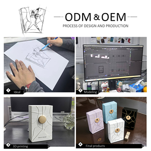 Scatola Regalo di Lusso Personalizzata per Profumi, Ecologica, con Laminazione Opaca e Fodera in Spugna, Confezione Premium per il Settore Profumiero, Logo Personalizzato - Product Image 5