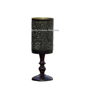 Dernier bougeoir de table décoratif pour la maison Nouveau design sur support en bois Porte-pilier d'occasion de Noël Ensemble de 3 pièces - Product Image 3