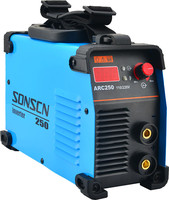 Mini soudeuse à inverter SONSCN, moteur DC 110V/220V, nouvelle machine à souder à l'arc, 9,2 kVA, efficacité de 85%